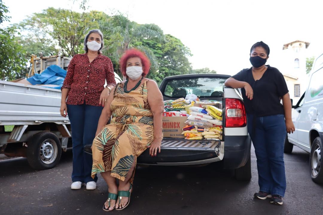 Foto 5 de 10 — Prefeitura de Boa Esperança do Sul arrecada mais de 1,5 tonelada de alimentos com ajuda de moradores